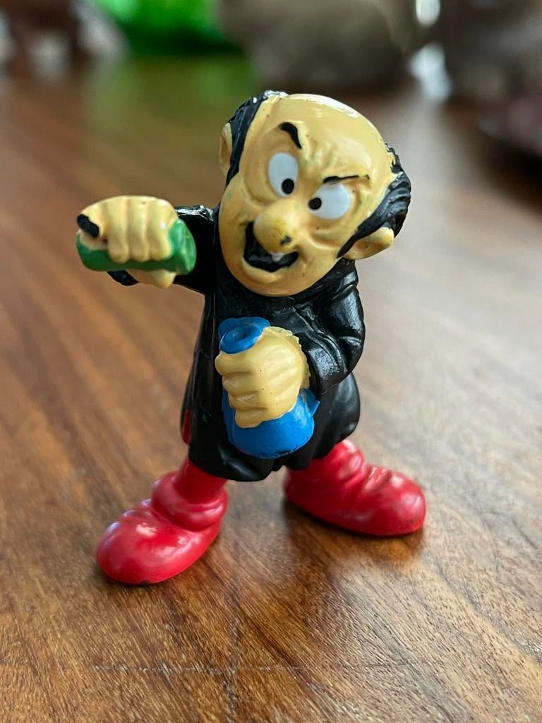 Gargamel | Schleich | 1982, Verzamelen, Smurfen, Ophalen of Verzenden, Gebruikt