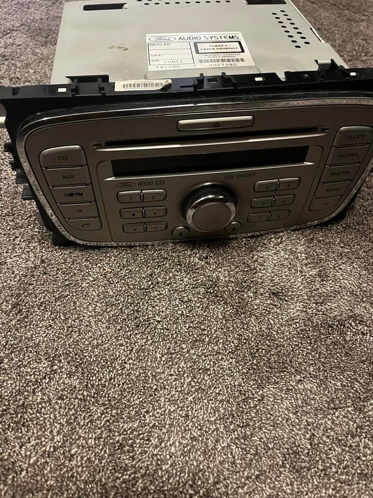 Ford 6000 CD Autoradio Hoofdeenheid, Ophalen of Verzenden, Gebruikt