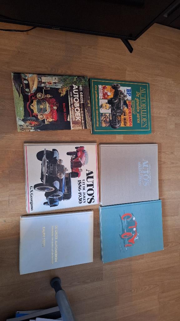 Diverse historische autoboeken, Ophalen of Verzenden, Gelezen, Algemeen, Diverse auteurs