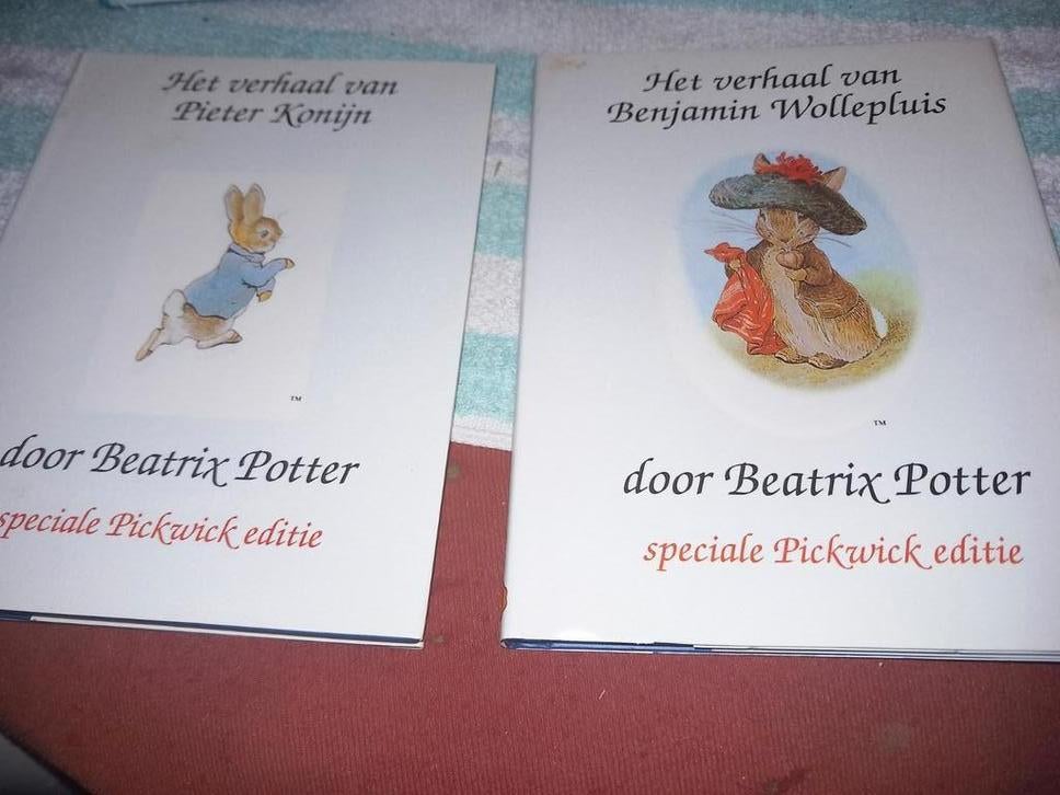 Beatrix Potter, 2 boekjes pickwick, Ophalen of Verzenden