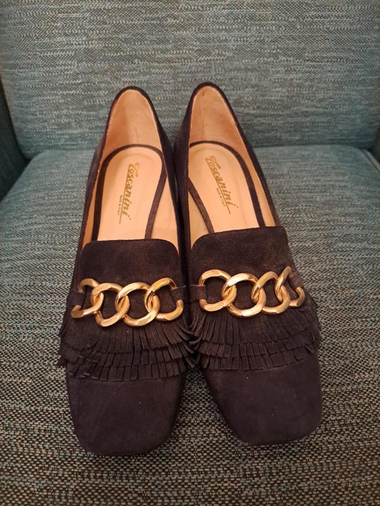 Prachtige nieuwe donkerblauwe schoenen van Nolten mt 40, Ophalen of Verzenden, Nieuw, Blauw