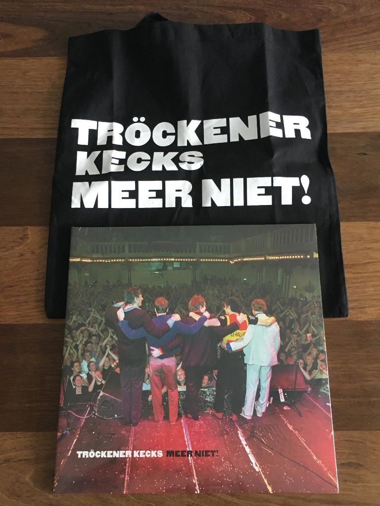 Vinyl 2LP + Totebag Trockener Kecks Meer Niet! Live NIEUW, Ophalen of Verzenden, Nieuw in verpakking, 12 inch, Pop