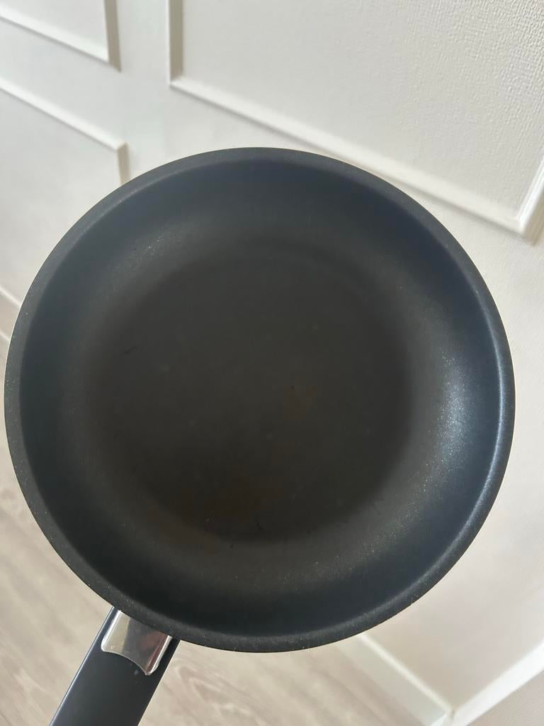 Koekenpan / Braadpan (ERNESTO), Ophalen, Gebruikt, Inductieplaat, Rvs