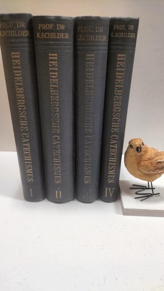 Schilder, Prof. Dr. K.; Heidelbergsche Catechismus (4 delen, Boeken, Godsdienst en Theologie, Ophalen of Verzenden, Gelezen, Christendom | Protestants
