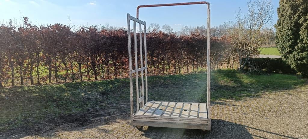 Transportkar, beugelkar, rolcontainer, gebruikt, Doe-het-zelf en Verbouw, Transportwagens, 100 liter of meer, Ophalen, Gebruikt