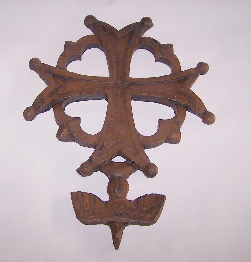 Prachtig keramieken Hugenotenkruis. 22x17cm. Nieuwstaat., Ophalen of Verzenden