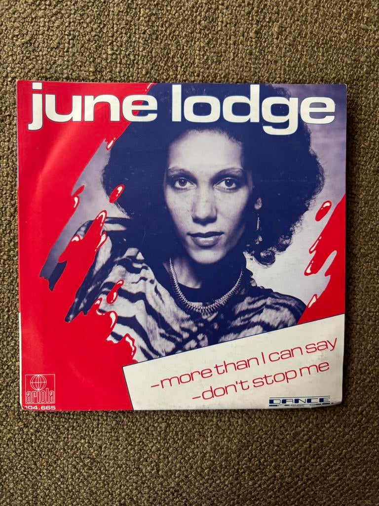 June Lodge - More than I can Say, Ophalen of Verzenden, Gebruikt, 7 inch