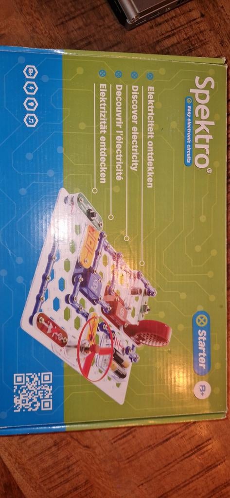 Spektro Elektriciteit Ontdekken-Starter Set, Ophalen, Nieuw, Elektronica, Met licht