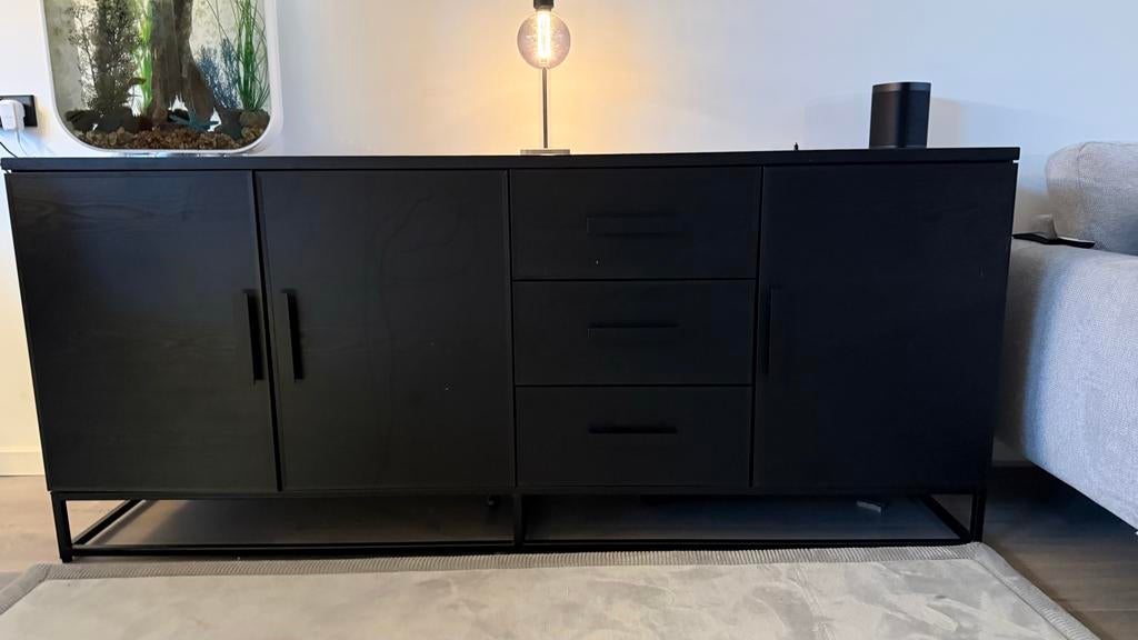 Haco Newton Dressoir - Stijlvol en Praktisch, Ophalen, 100 tot 150 cm, Eikenhout, Zo goed als nieuw