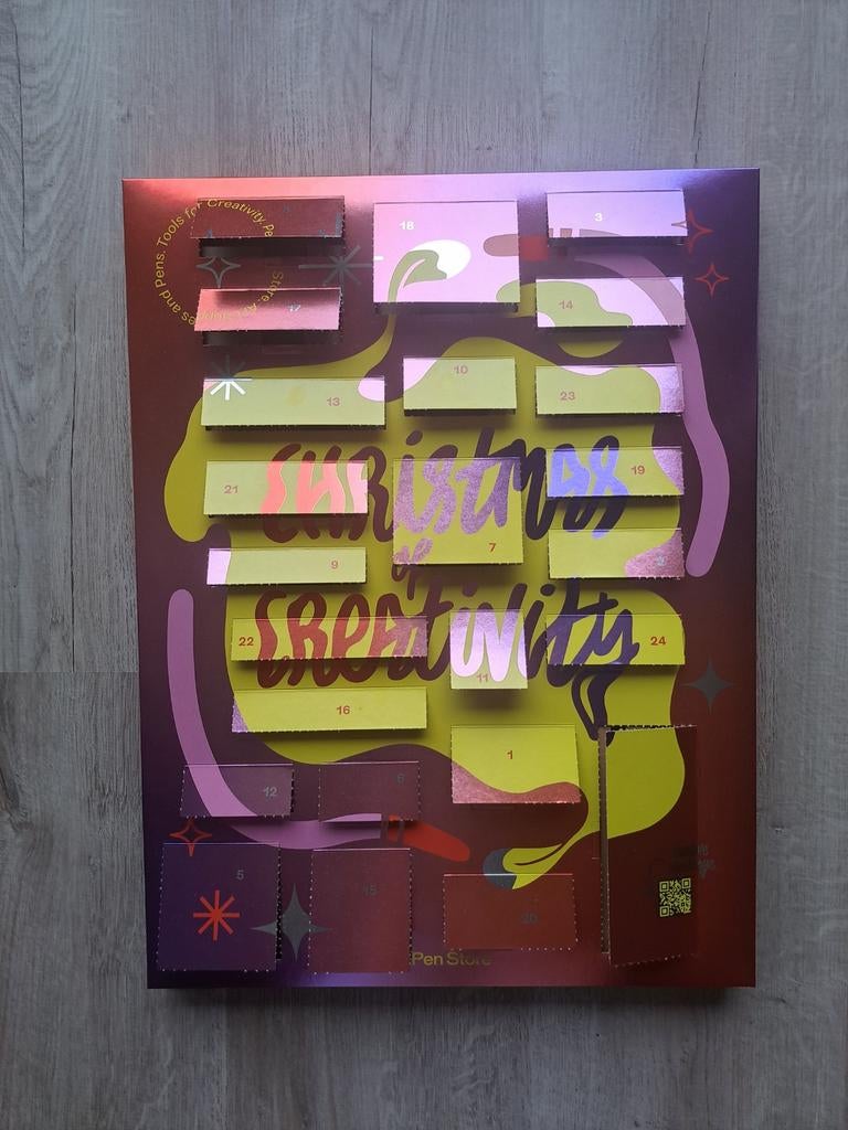 Pen Store adventskalender LEEG, Ophalen of Verzenden, Gebruikt