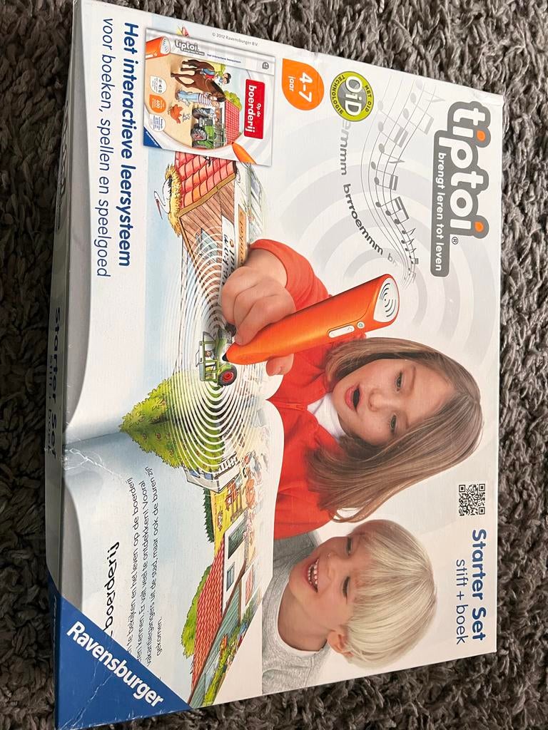 Tiptoi Starterset pen, boek boerderij, wereldbol, Kinderen en Baby's, Speelgoed | Educatief en Creatief, Ophalen of Verzenden