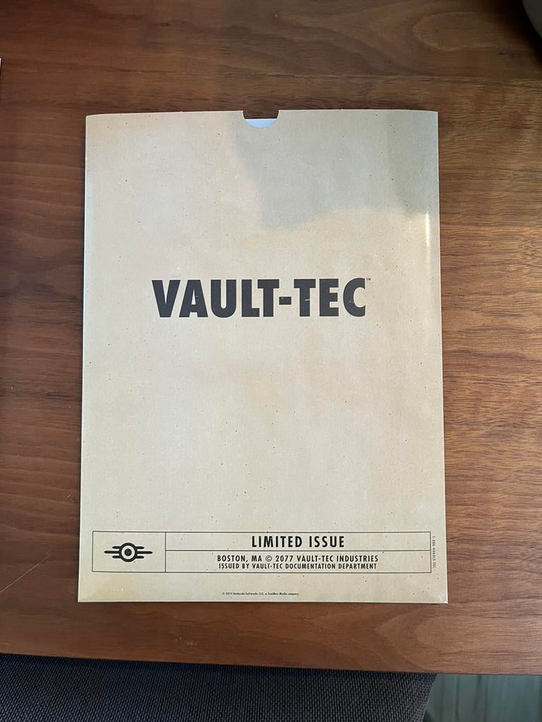 Fallout Vault-Tec Limited Issue Folder – Collector’s Item, Ophalen of Verzenden, Nieuw
