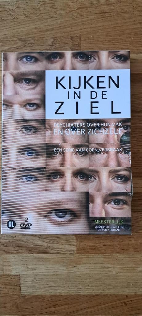Kijken in de ziel. Psychiaters over hun vak en over zichzelf, Cd's en Dvd's, Alle leeftijden, Ophalen of Verzenden, Zo goed als nieuw