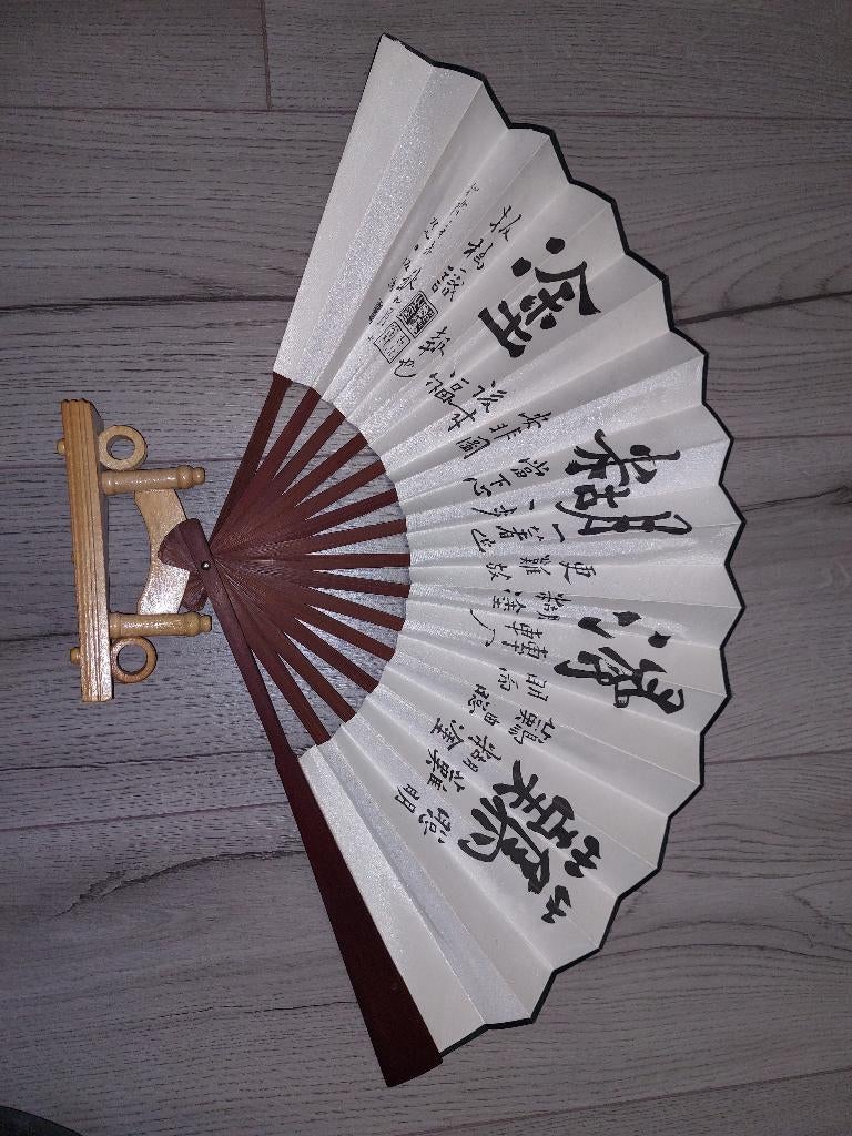 waaier met standaard, Ophalen of Verzenden, Zo goed als nieuw