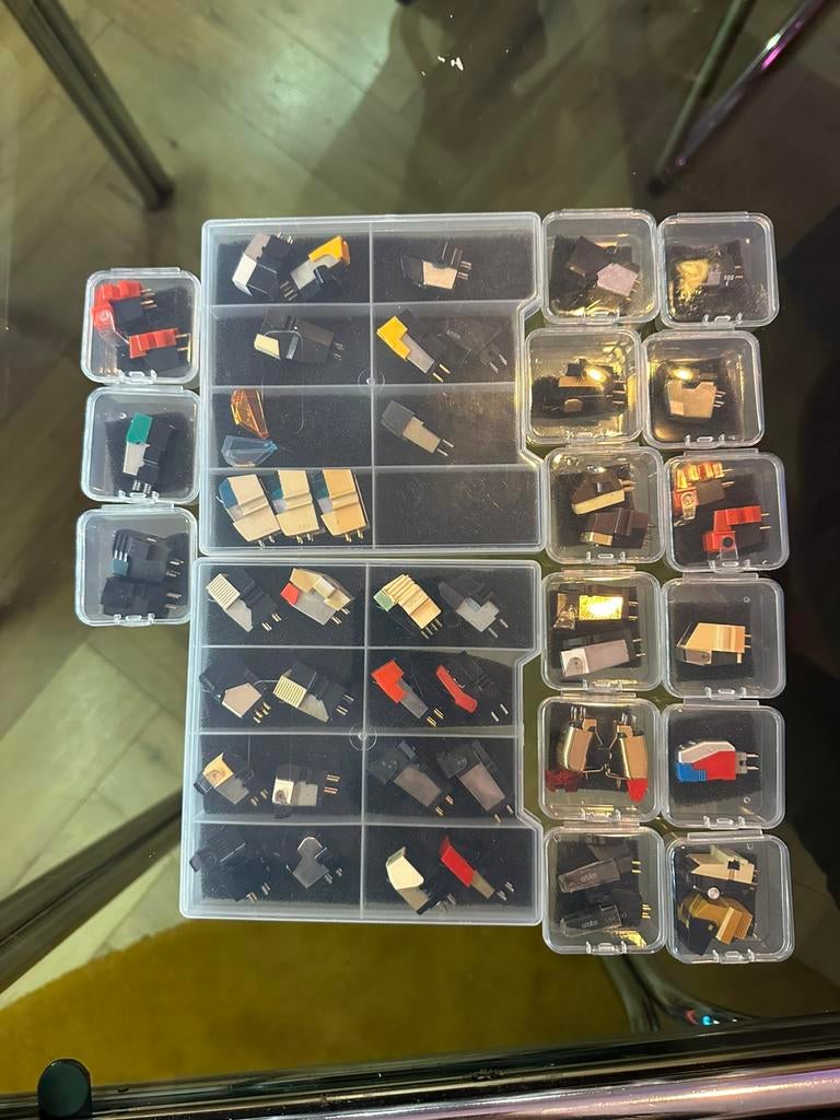 Verschillende elementen en naalden te koop zie omschrijving, Ophalen of Verzenden, Zo goed als nieuw, Platenspeler-onderdeel, Overige merken