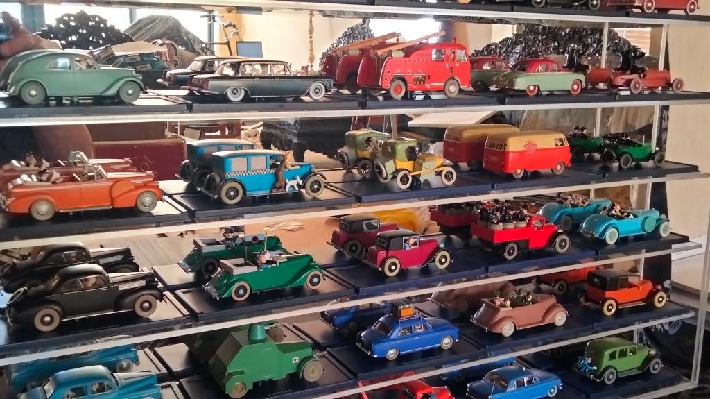 Kuifje auto 1:43 div. modellen, Hobby en Vrije tijd, Modelauto's | 1:43, Ophalen of Verzenden, Zo goed als nieuw, Auto, Overige merken