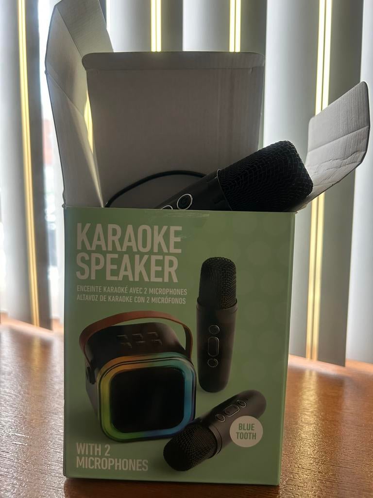 Mini karaokeset, Ophalen, Zo goed als nieuw
