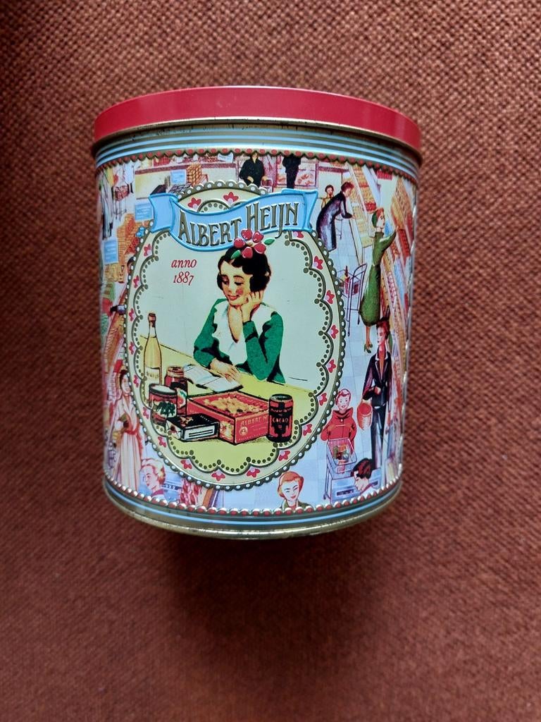 Retro blik Albert Heijn., Ophalen of Verzenden, Overige