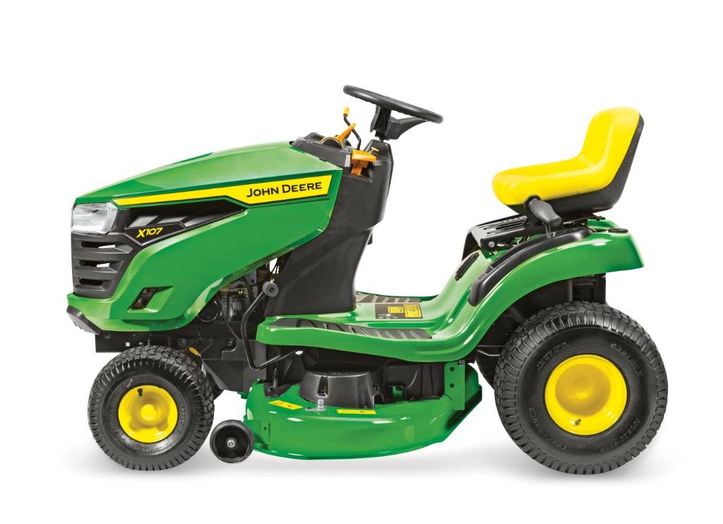 John Deere X 107 Benzine Zitmaaier, John Deere, John Deere, Jdwisinfo@johndeere.com, Nieuw