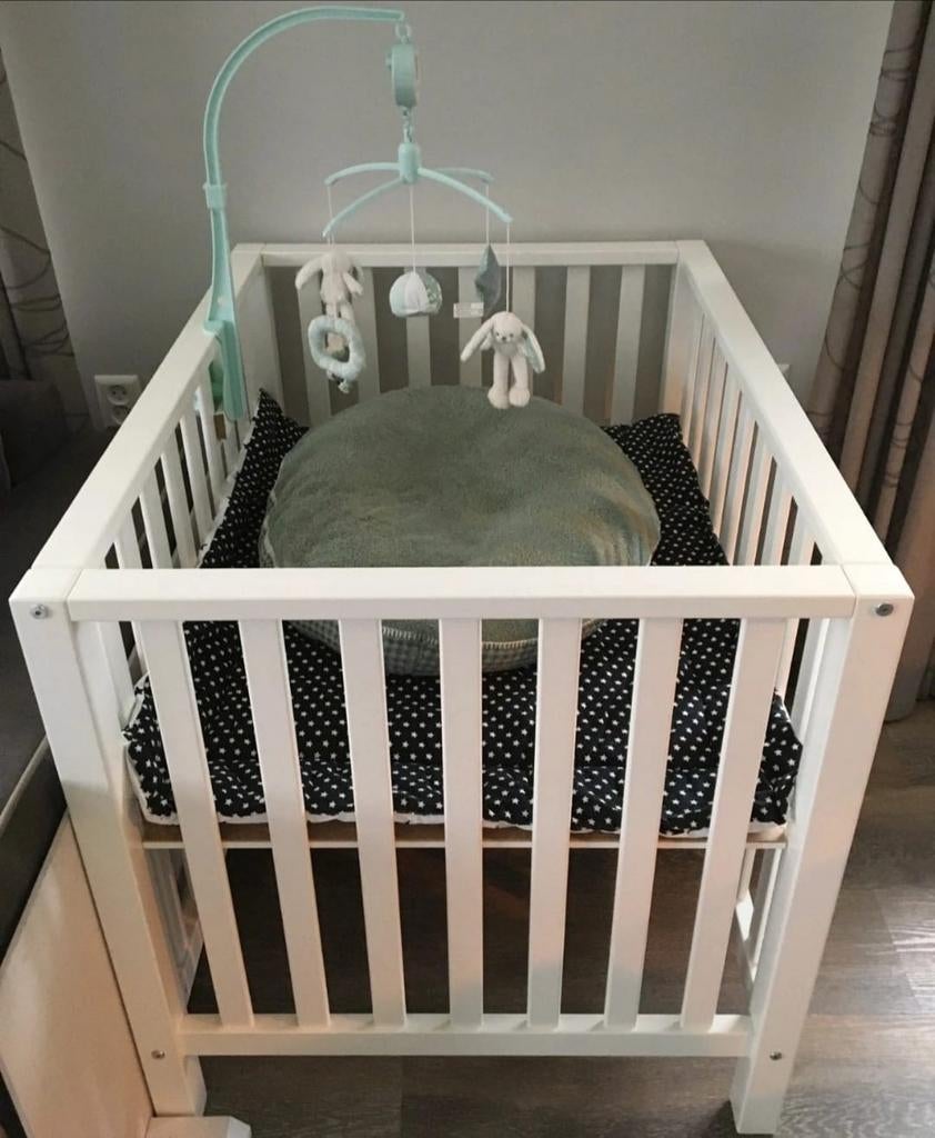 TWF Box Timo zonder lade mat wit, Ophalen, Gebruikt, Vierkant, In hoogte verstelbaar