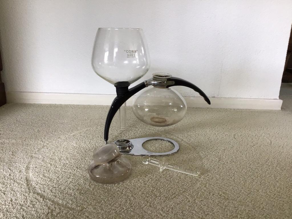 Cona Koffie zet Apparaat, Afneembaar waterreservoir, Overige modellen, 10 kopjes of meer, Gemalen koffie