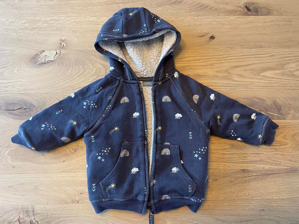 Next vest maat 74-80, Ophalen of Verzenden, Gebruikt, Jongetje of Meisje, Truitje of Vestje