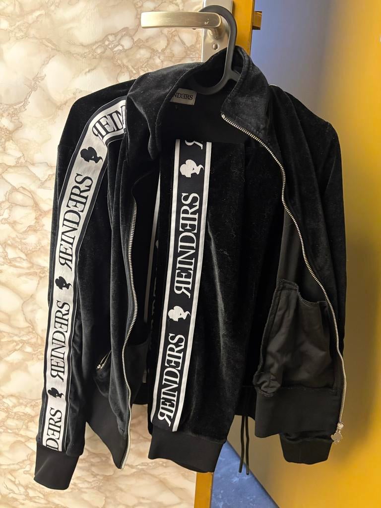 Reinders Trackingsuit Pak - Zwart, Ophalen of Verzenden, Zo goed als nieuw, Maat 36 (S), Zwart