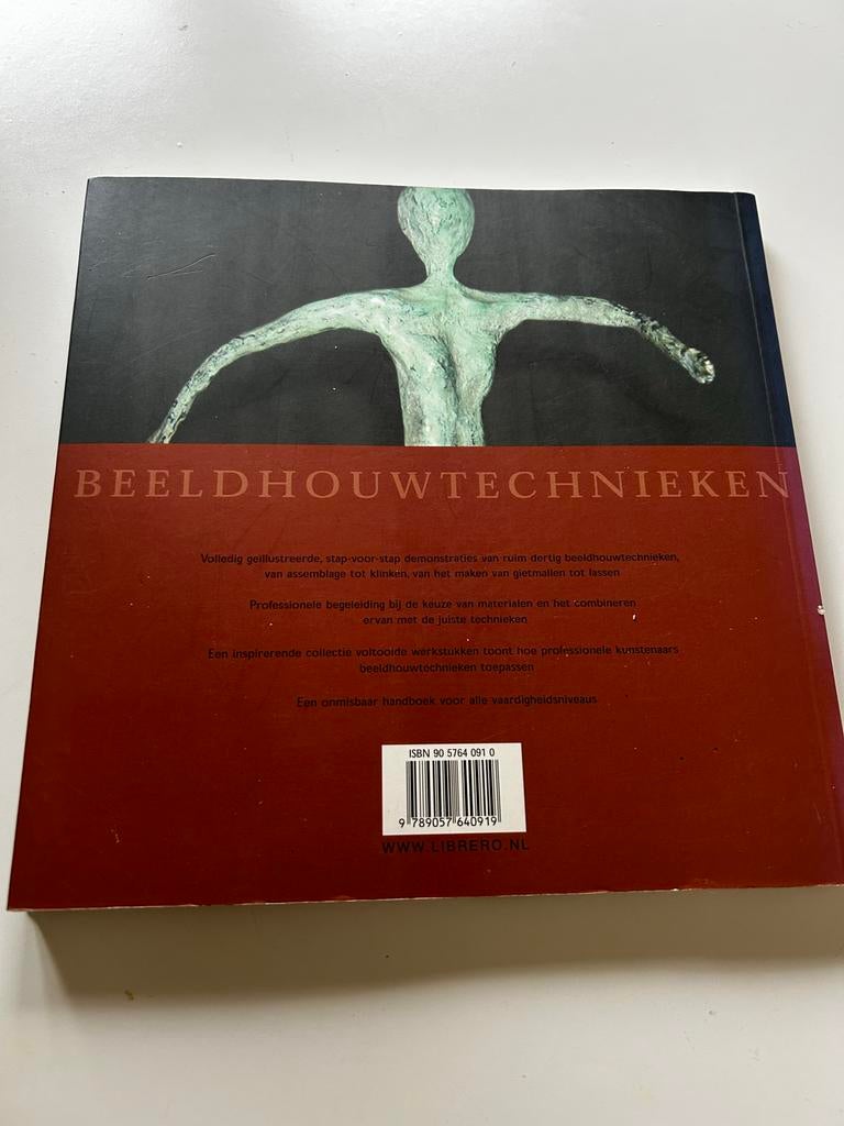 Beeldhouwtechnieken - Stap voor stap handleiding, Ophalen of Verzenden, Zo goed als nieuw, Beeldhouwkunst