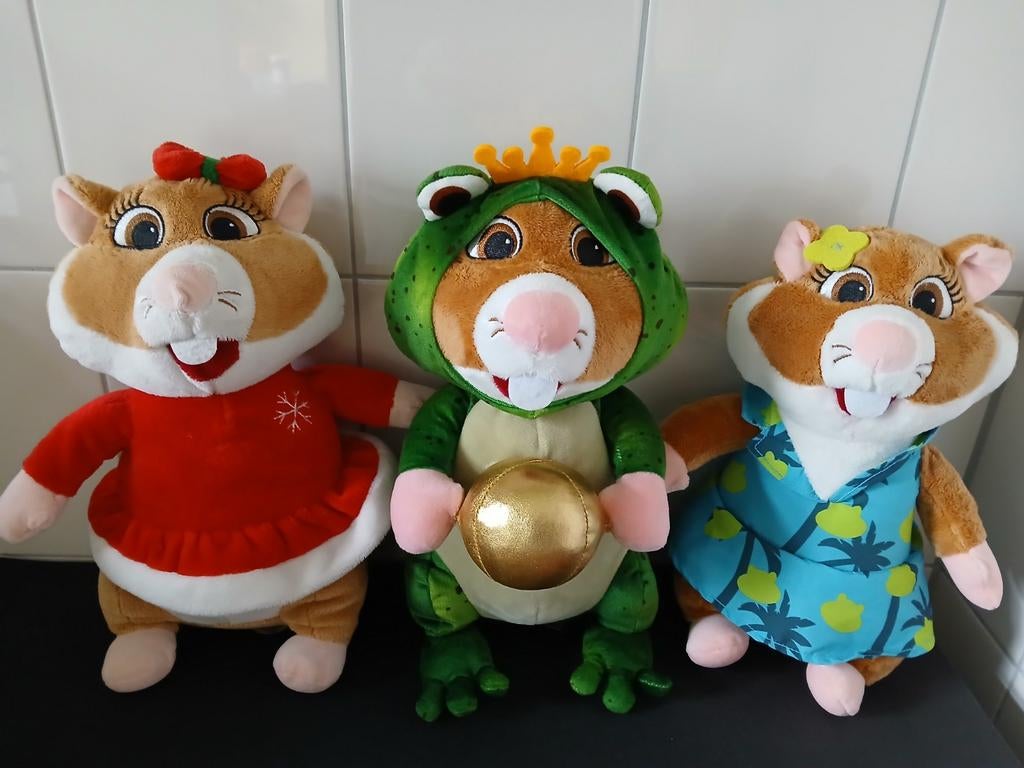 Albert heijn hamsters set van 3, Ophalen of Verzenden, Zo goed als nieuw, Overige typen