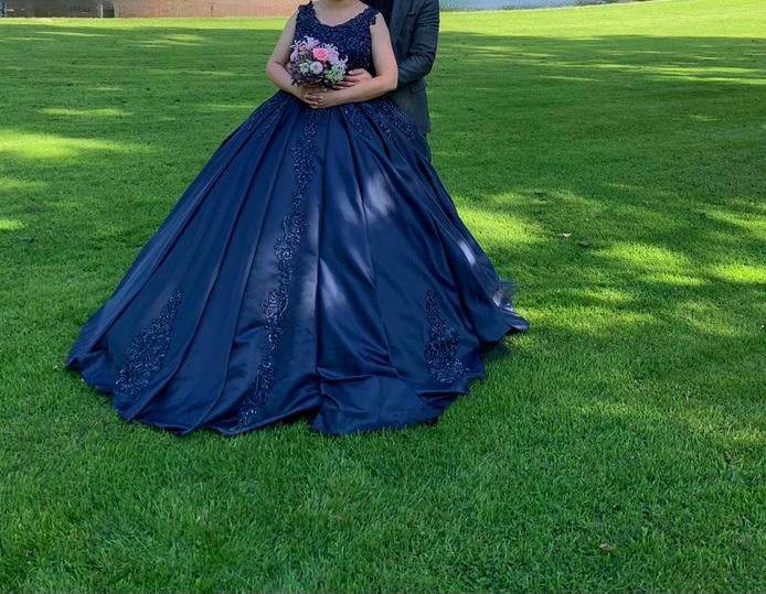 Hennajurk maat L, Kleding | Dames, Trouwkleding en Trouwaccessoires, Ophalen of Verzenden, Zo goed als nieuw, Accessoires