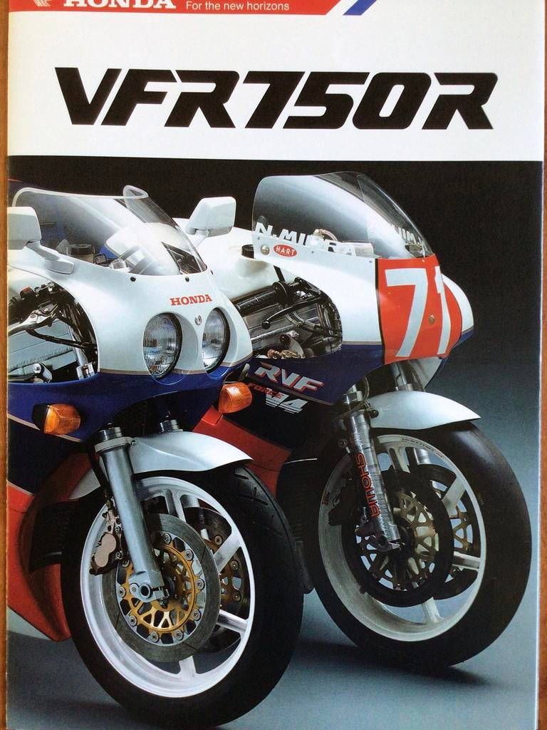 Honda RC30 brochure, Motoren, Ophalen, Honda