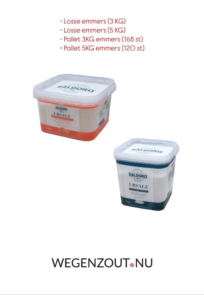 Strooizout op=op! Direct afhalen of levering binnen 2 dagen, Ophalen of Verzenden, Nieuw, Overige soorten