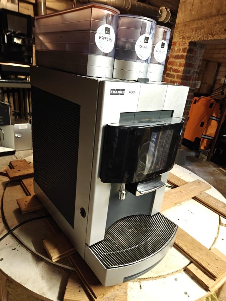 Franke Pura koffiemachine – defect (voor onderdelen), Witgoed en Apparatuur, Afneembaar waterreservoir, Gebruikt, Koffiemachine