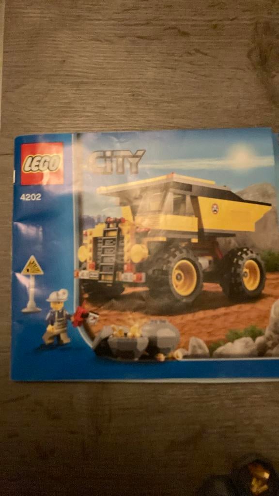 Lego City Mijnvrachtwagen 4202, Ophalen of Verzenden, Zo goed als nieuw, Complete set, Lego