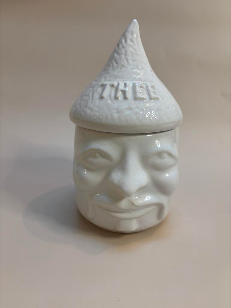 Vintage Theepot / Pot met gezicht, Ophalen of Verzenden