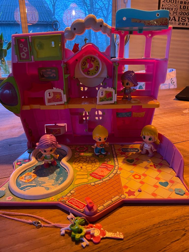 Pinypon speelgoedhuis en toebehoren, Kinderen en Baby's, Speelgoed | Overig, Ophalen of Verzenden, Gebruikt, Meisje