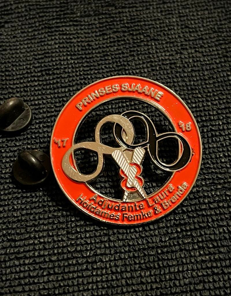 Vintage Prinses Sjaan Pin - Zeldzaam!, Ophalen of Verzenden, Zo goed als nieuw, Nvt, Overige onderwerpen