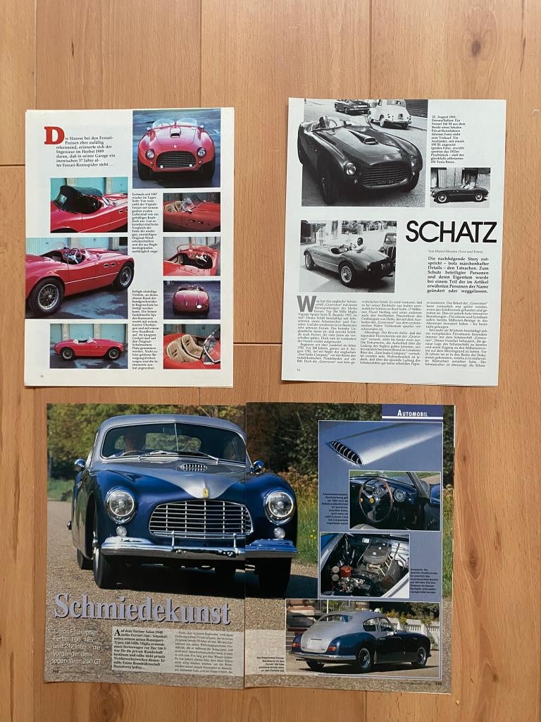 Ferrari 166 Mille Miglia - Vignale - 166 - 195 - 212, Ophalen of Verzenden, Zo goed als nieuw, Ferrari, Ferrari