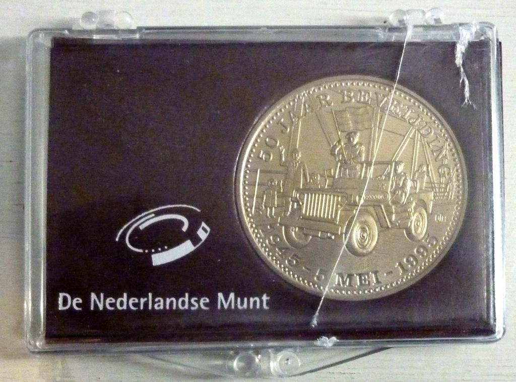 penning 50 jaar bevrijding, Verzenden, Overige materialen, Nederland