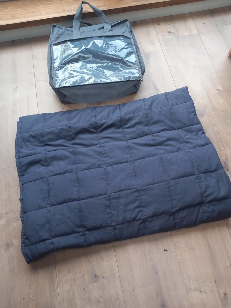 Verzwaringsdeken verzwaring deken dekbed, Eenpersoons, Ophalen of Verzenden, Grijs, Deken of Dekbed