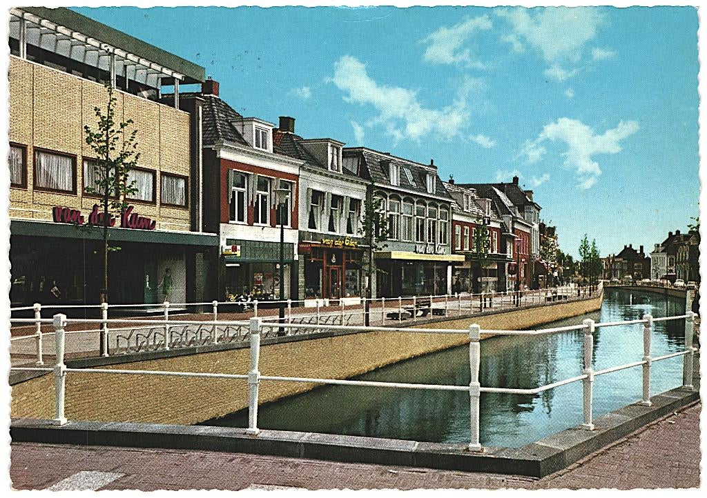 987165 Heerenveen Fr 1975 Lindegracht .Gelopen met zegel, Ophalen of Verzenden, 1960 tot 1980, Gelopen, Friesland