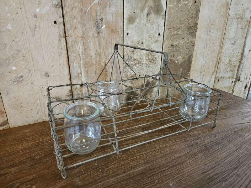 frans draad ijzeren rekje ``WOONWINKEL RUSTIEK``, Antiek en Kunst, Ophalen of Verzenden