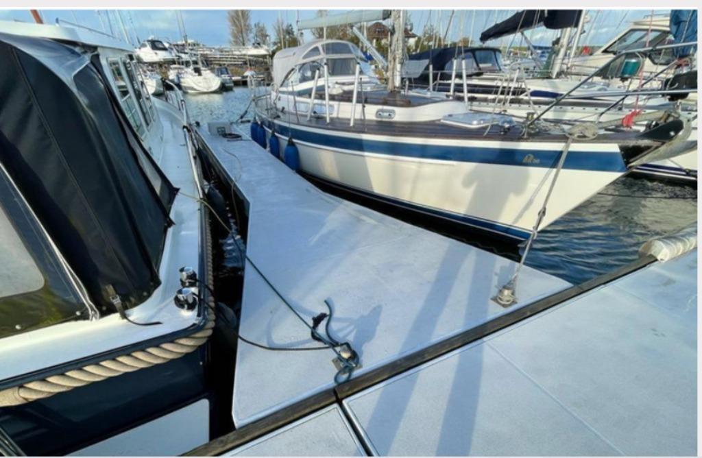 Polyester Vingerpier / Drijvende steigers, Watersport en Boten, Ophalen, Gebruikt