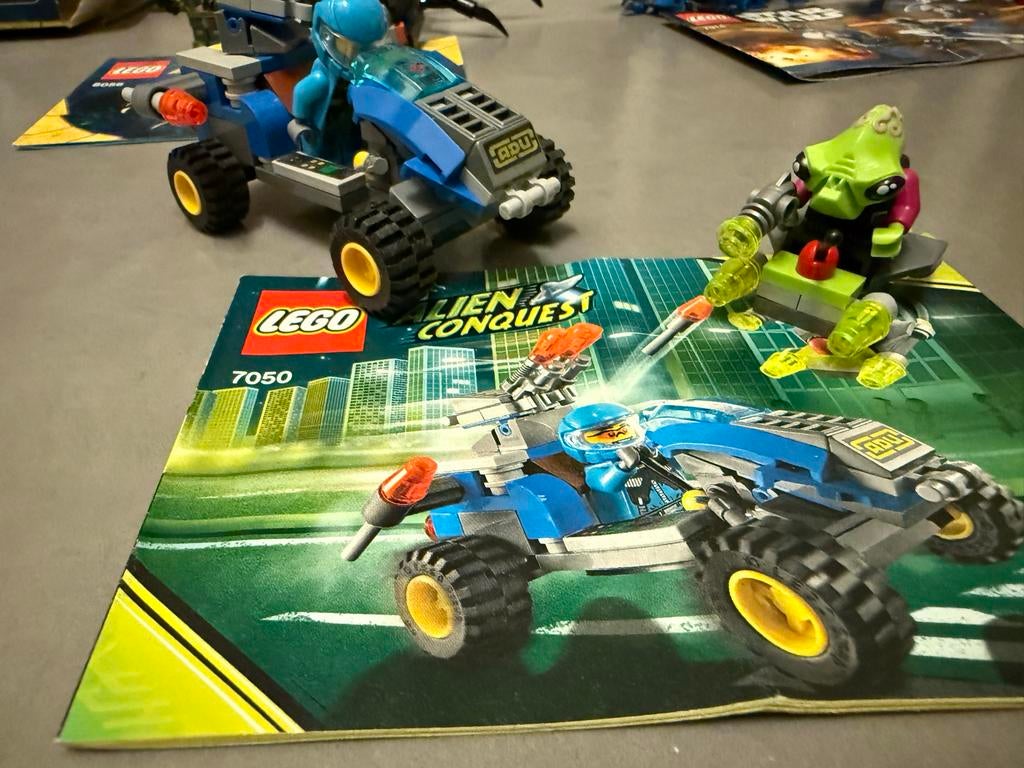 Lego Alien Conquest 7050 - Compleet!, Ophalen of Verzenden, Gebruikt, Complete set, Lego