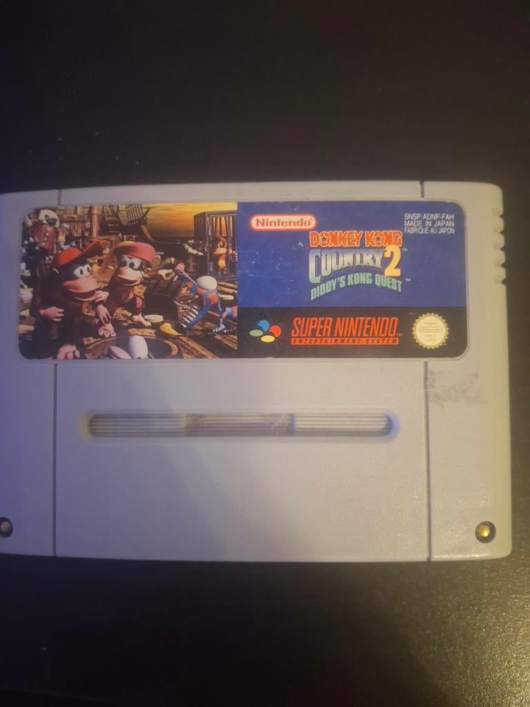 Donkey kong 2., Avontuur en Actie, 1 speler, Ophalen of Verzenden, Zo goed als nieuw