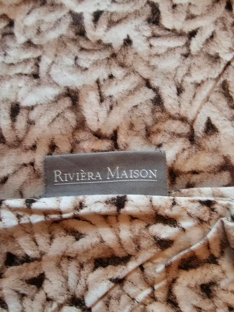Rivièra maison 1 persoons dekbedovertrek, Ophalen of Verzenden, Zo goed als nieuw, Eenpersoons, Dekbedovertrek