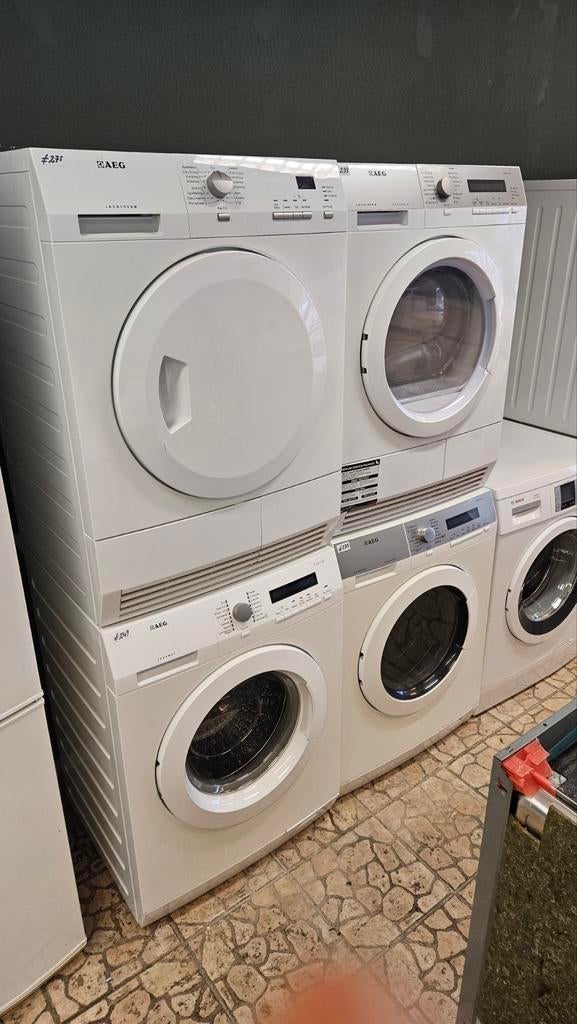 Prachtige AEG  wasmachine warmtepomp droger 8KG, 1200 tot 1600 toeren, Minder dan 85 cm, 8 tot 10 kg, Ophalen of Verzenden