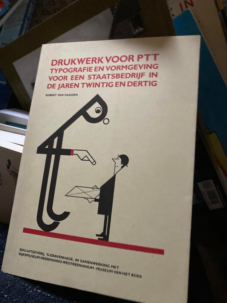 Drukwerk PTT Typografie & Vormgeving Jaren Twintig & Dertig, Ophalen of Verzenden, Zo goed als nieuw