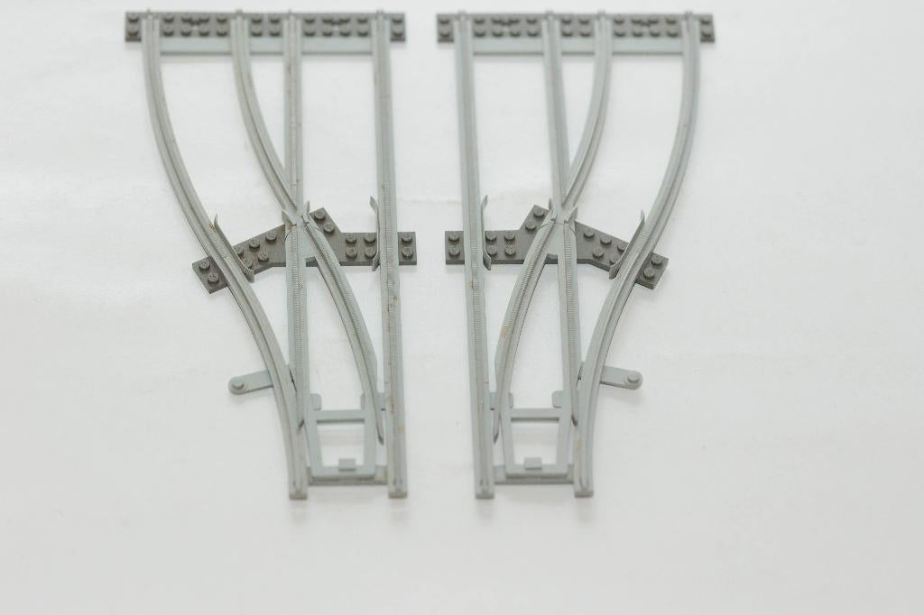 LEGO 7852 -1 # Train: 4.5V: Set hand wissels( L+ R) Grijs, Ophalen of Verzenden, Gebruikt, Complete set, Lego