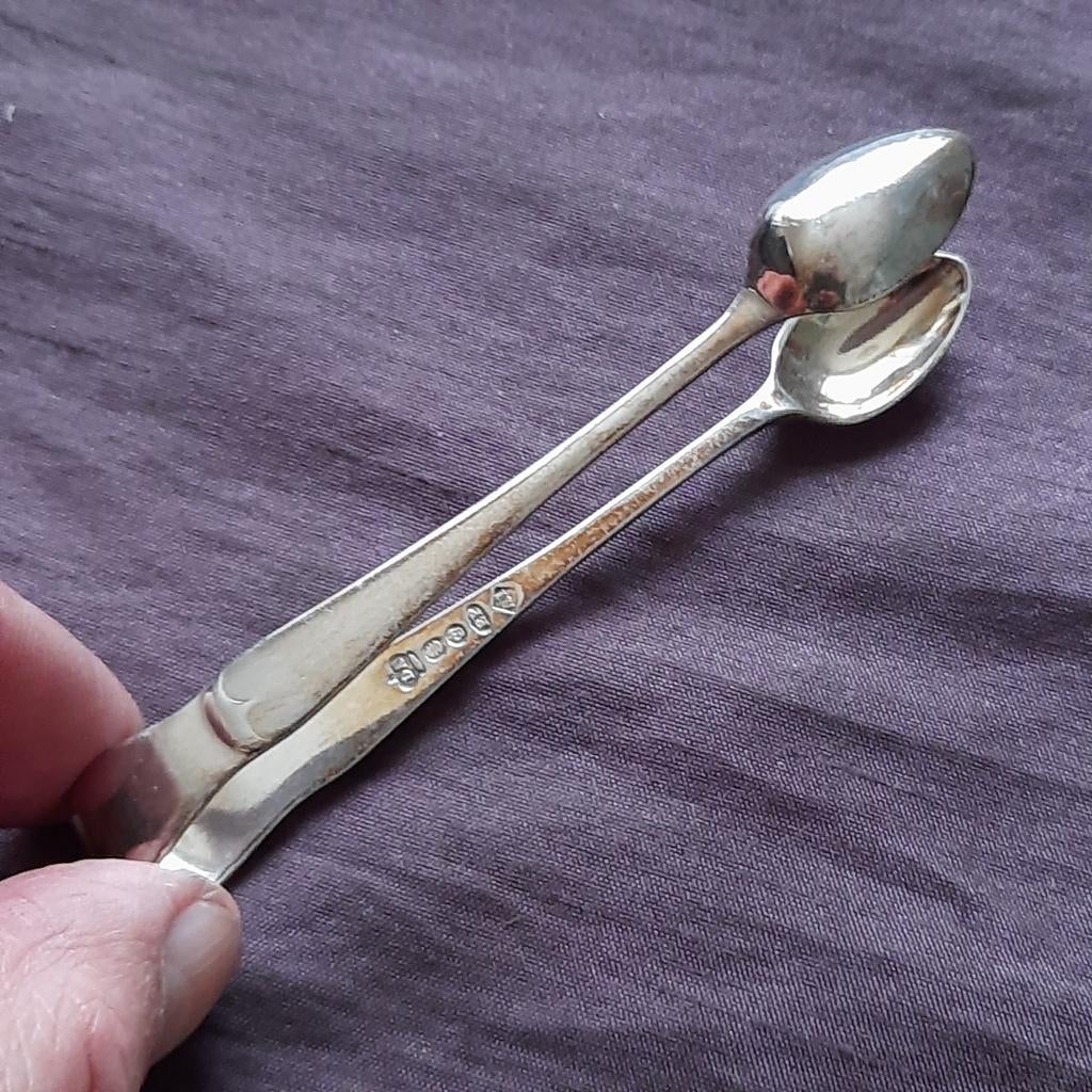 Fraaie Suikertang Engels Plate, Antiek en Kunst, Antiek | Bestek, Verzenden